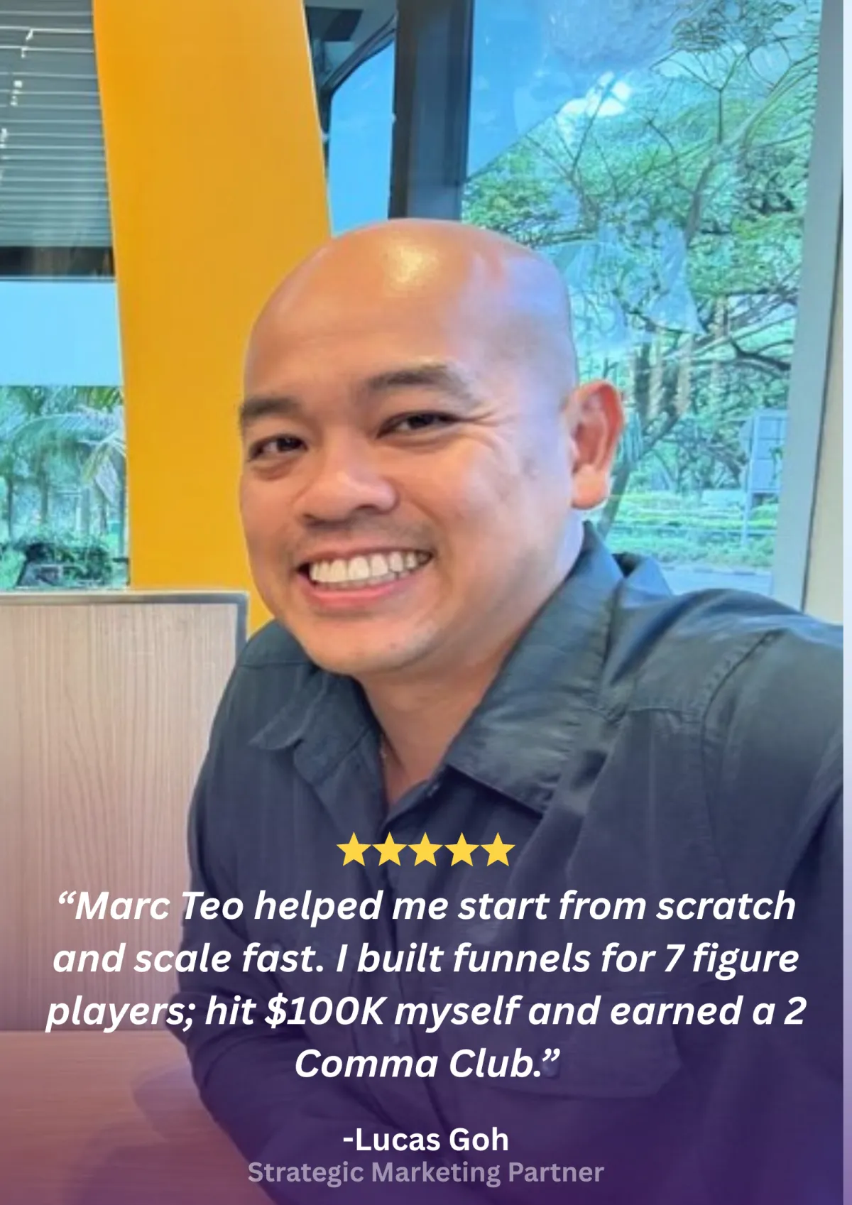 Lucas Goh, agency owner